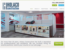 Tablet Screenshot of holaco.com